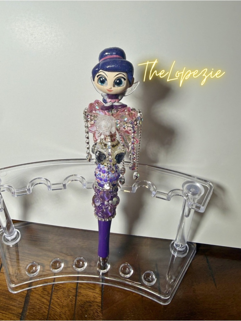 Handmade Vidia Fairy inspired Beaded Pen